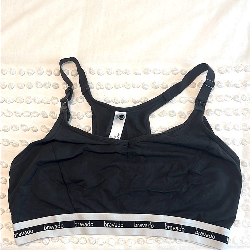 Bravado Black Adjustable Strap Bra